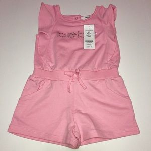 NWT 18M pink girls Romper